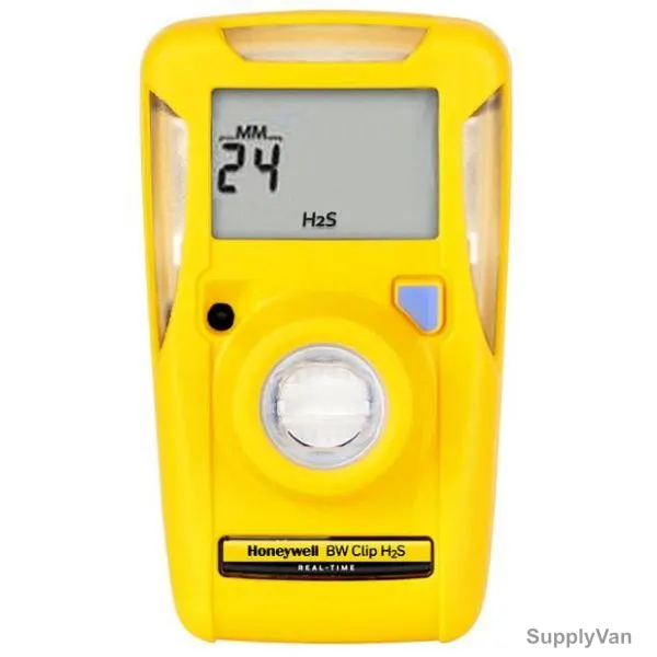 Honeywell Gas Detector Monitor, BW C2-H, H2S, Yellow