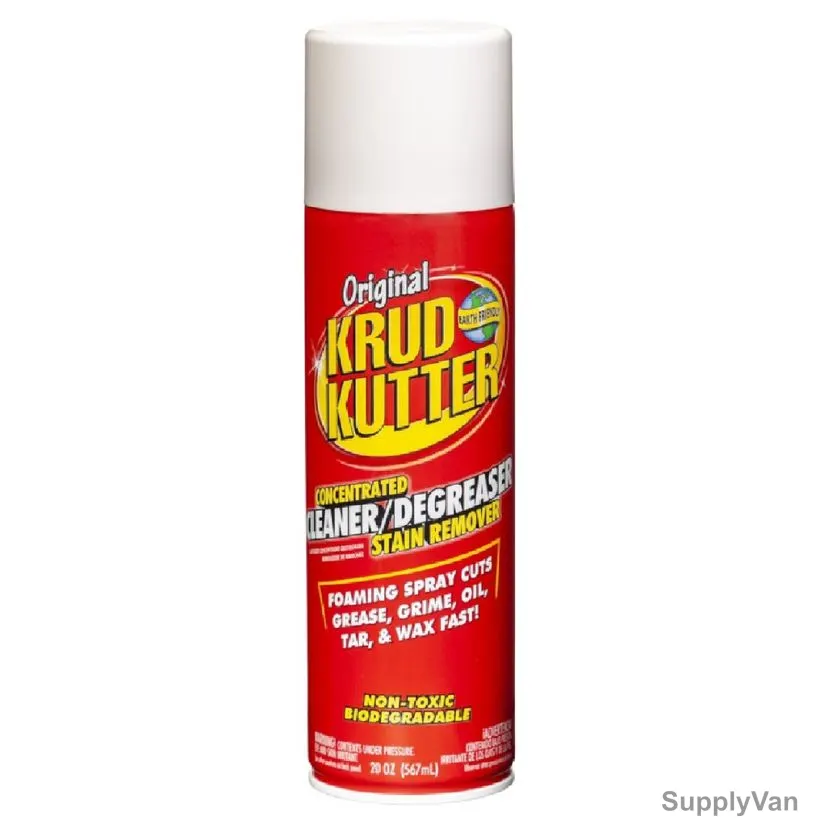 Krud Kutter Cleaner and Degreaser Stain Remover, 339798, Original, 20 Oz, 6 Pcs/Pack