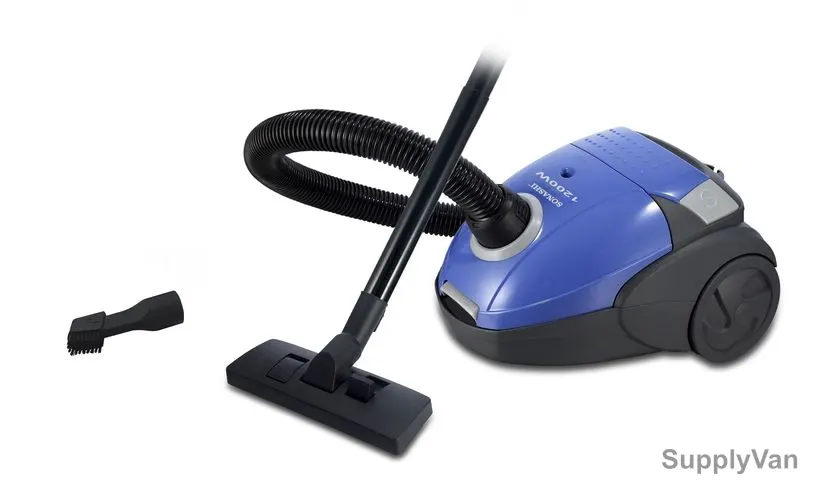 Sonashi Canister Vacuum Cleaner, SVC-9024, 1200W, 1.5 Ltrs, Blue/Silver