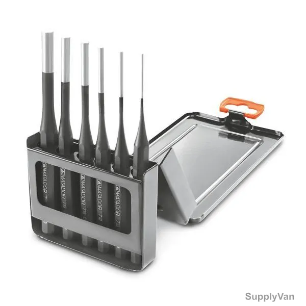 Matador Pin Punches Set, 0718-9160, 6PCS