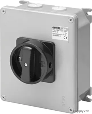 Gewiss Switch Rotary, GW70541, IP65, 63A, 4P, 2148x2518x1267MM