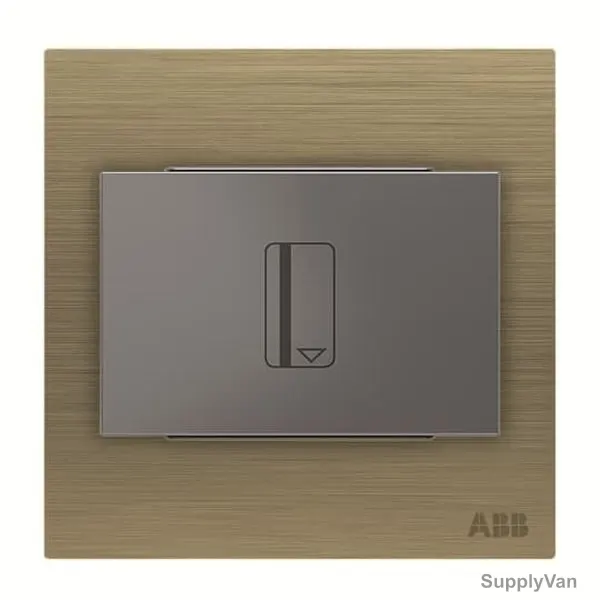 ABB Electronic Card Switch With Timmer, AM40544-AG, Millenium, 16A, Antique Gold