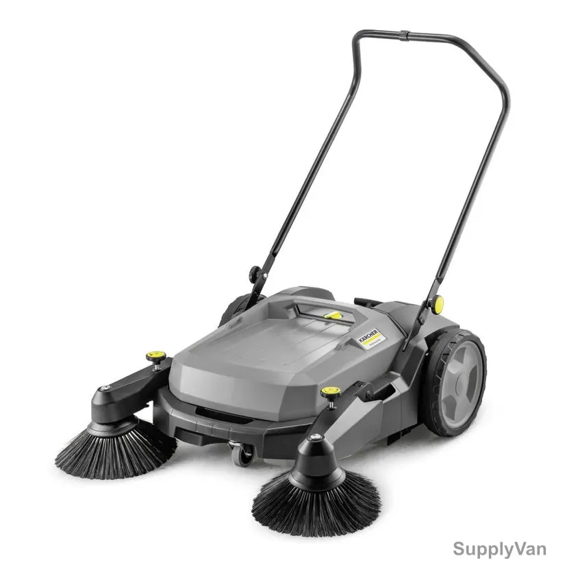 Karcher KM 70/20 C 2SB Manual Floor Sweeper, 15171310, 480MM Working Width, 45 Ltrs Tank Capacity, Grey/Black — image 1