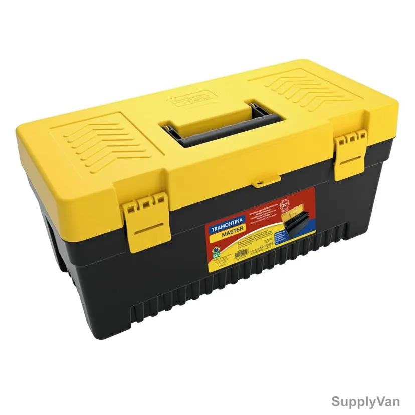 Tramontina Plastic Tool Box, 43804020, 20 Inch Length x 24CM Height