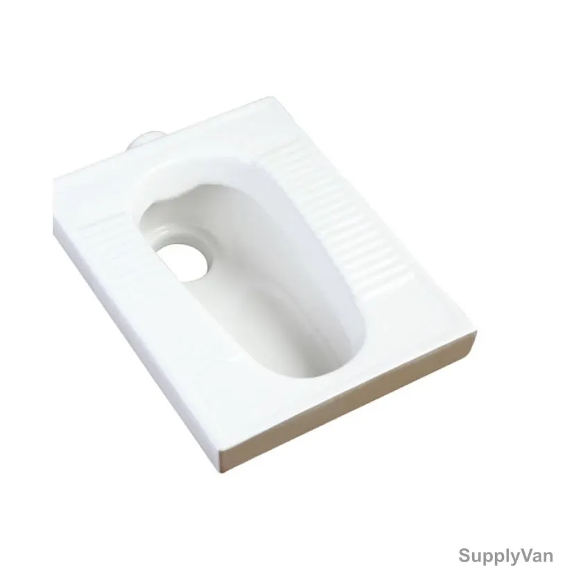 Milano Asian Water Closet, 2037, Ceramic, 370MM Width x 480MM Length, White