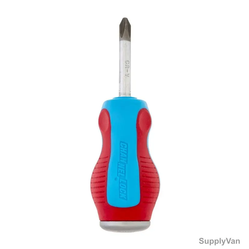 Channellock Code Blue Phillips Screwdriver, CL-P201CB, No. 2, 1/4 x 1.5 Inch — image 1