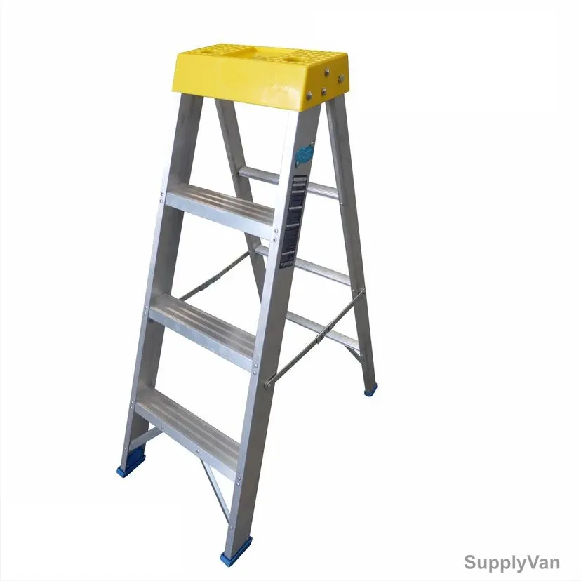 Topman 2 Way Ladder, PTWAL4, Aluminium, 4 Steps, 130 Kg Loading Capacity