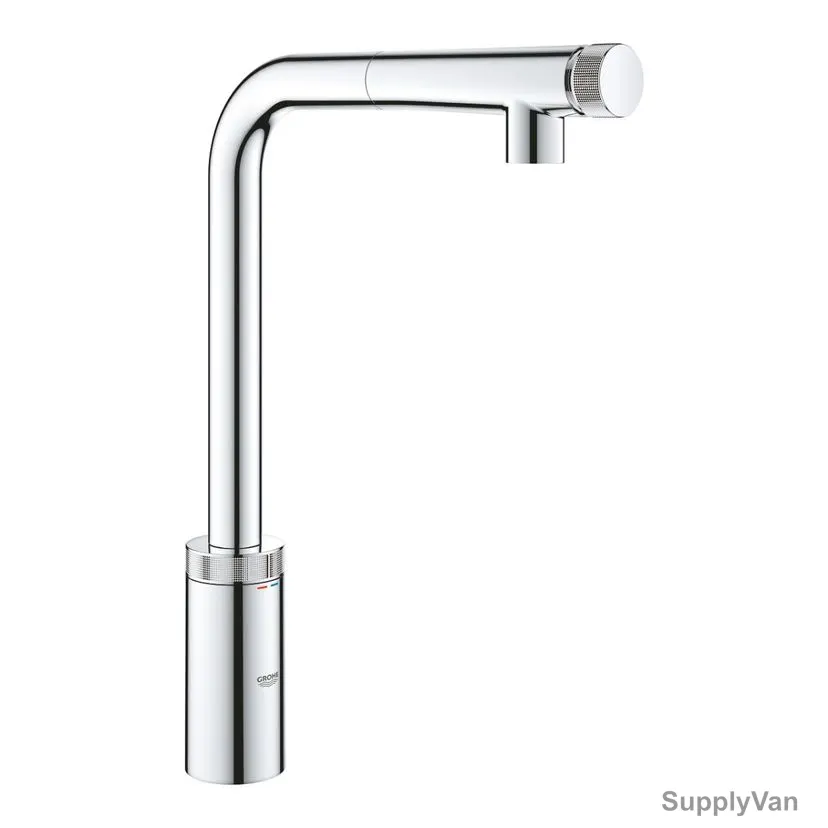 Grohe Sink Mixer, 31613000, Minta Smartcontrol, Metal, Starlight Chrome Finish — image 1
