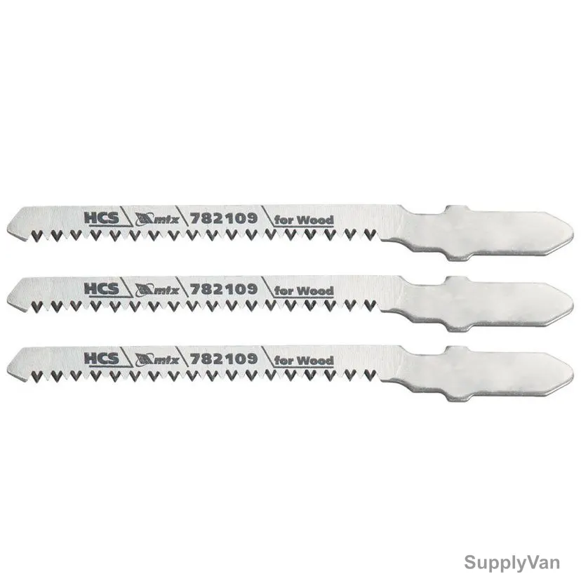 Mtx Jigsaw Blade, 782109, HCS, T101AO, 50 x 1.4MM, 3 Pcs/Pack — image 1