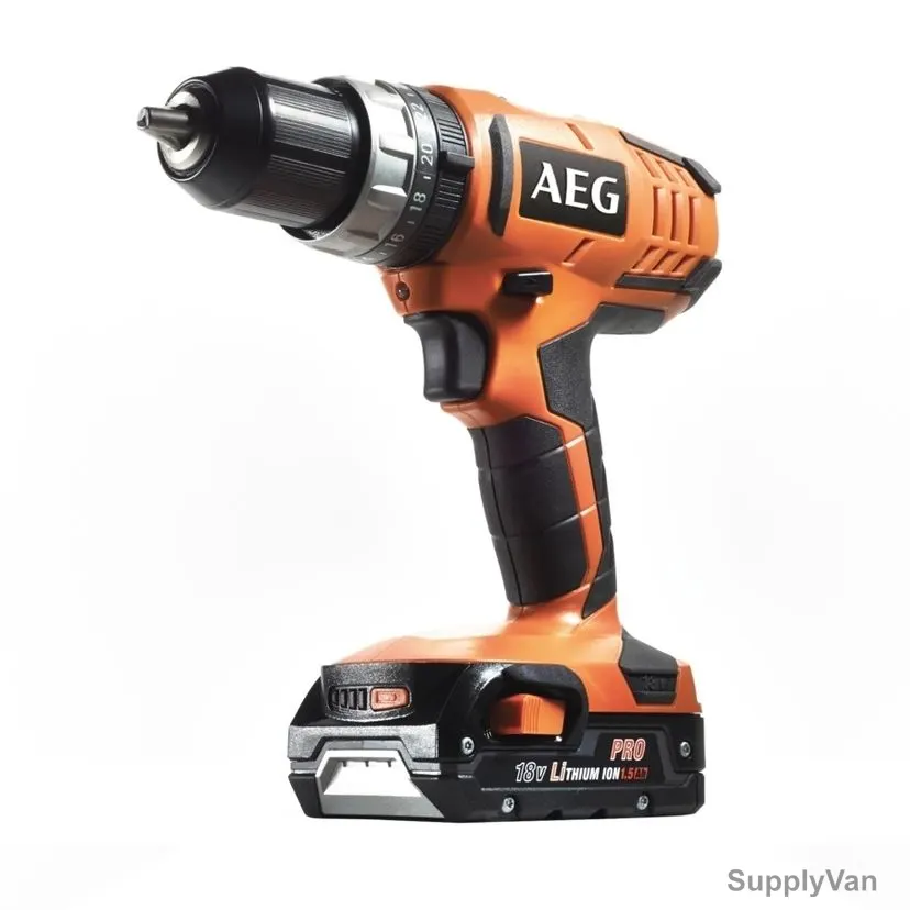 AEG Cordless Hammer Drill, BSB-18-G2-Li-152C, 50 Nm, 22500 BPM