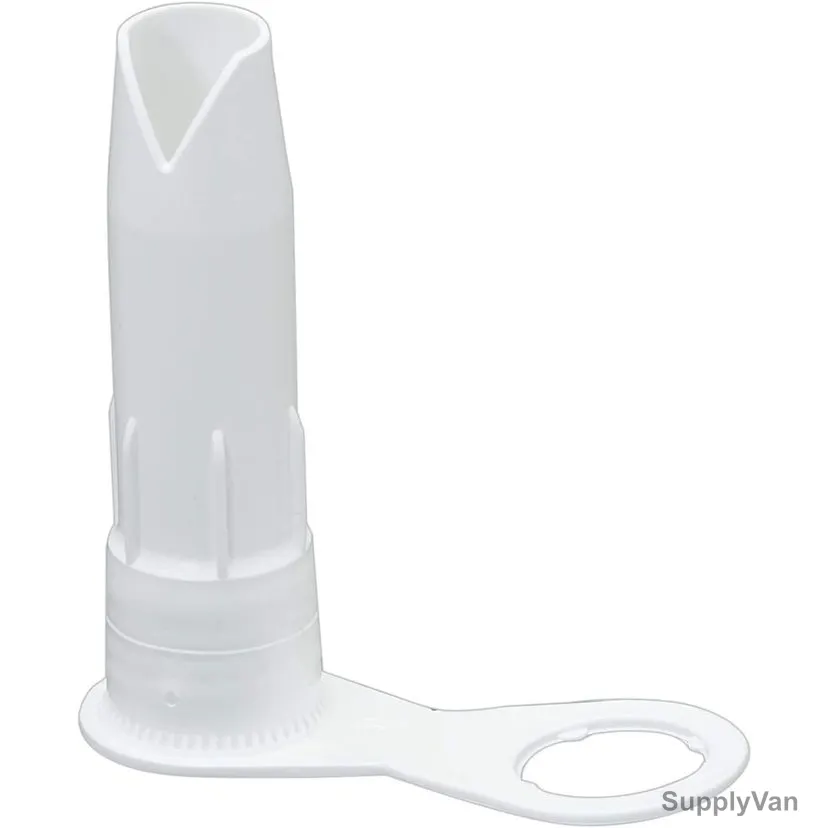 Weicon V-Joint Nozzle, 13955031, For 300ML Cartridges, White