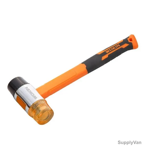 Wokin Two Way Mallet With Fiberglass Handle, 251835, PVC, 35MM, Orange