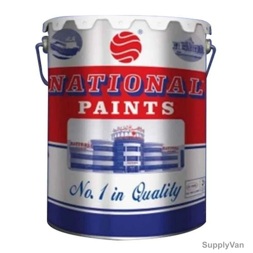National Paints Guard Epoxy Flooring Topcoat, 890+HRD, 4 Ltrs, Black