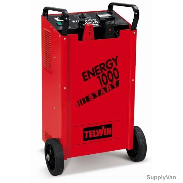 Telwin Battery Charger and Starter, 829008, 100A