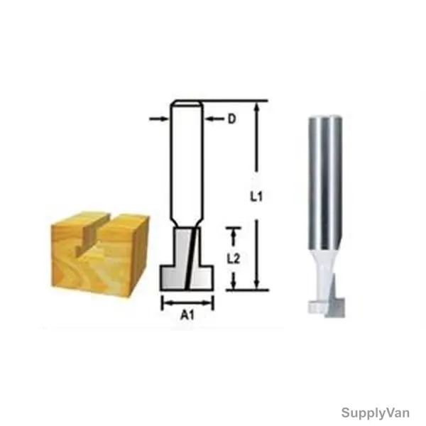 Makita Keyhole Router Bit, D-48907, 9.5x10.5MM