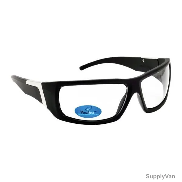 Vaultex Safety Spectacle, V99, Clear, 10 Pcs/Pack