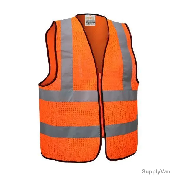 Empiral Safety Vest, E108093306, Glitz, Orange, 3XL