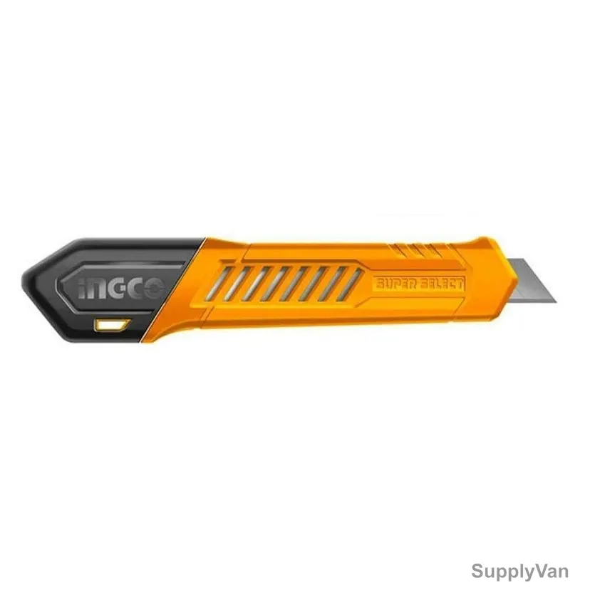 Ingco Snap Off Blade Cutter Knife, HKNS16001, 18MM Width x 152MM Length — image 1
