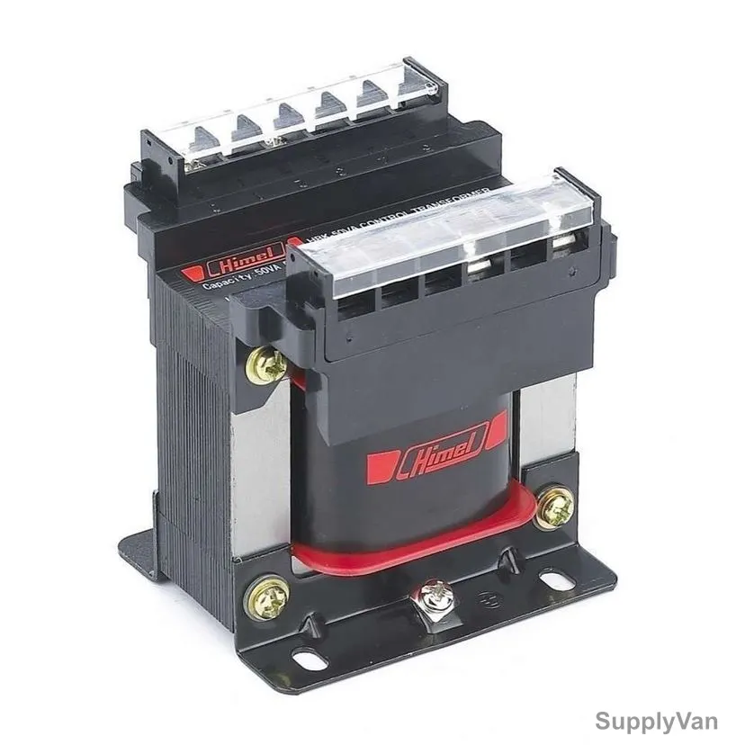 Himel Voltage Transformer, HBK00100E9, HBK, IP20, 230V I/P, 24V O/P, 100VA