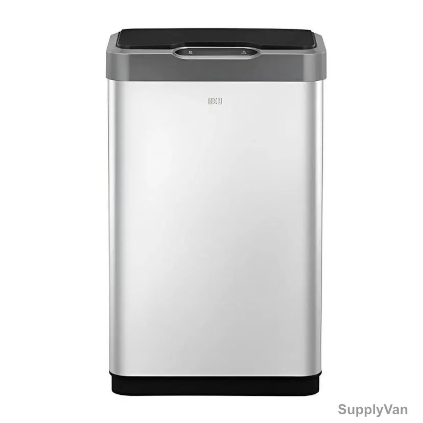 Eko Motion Sensor Trash Bin, SS40-80, Mirage, Stainless Steel, 80 Ltrs, Metallic Grey — image 1