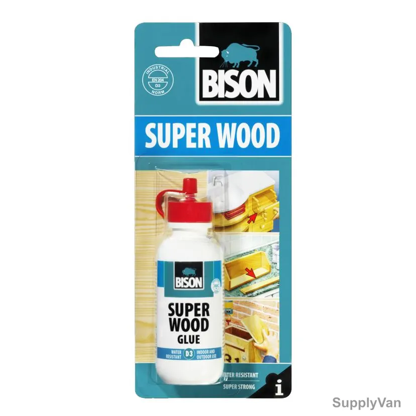 Bison Super Wood Glue, 6305289, 75GM, White
