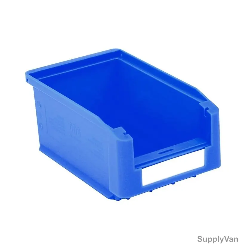Bito Storage Bin With Pick Opening, SK1610, Polypropylene, 0.8 Ltrs, 160 x 103MM, Blue