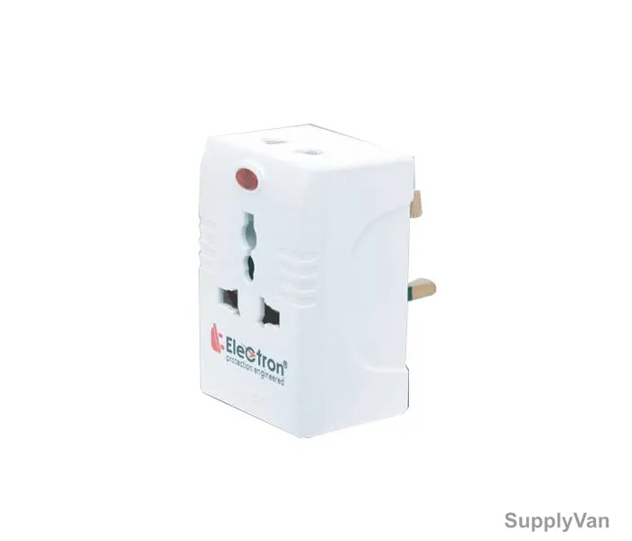 Electron Universal Adapter, EL3021, Premium Type, 2 Port, White