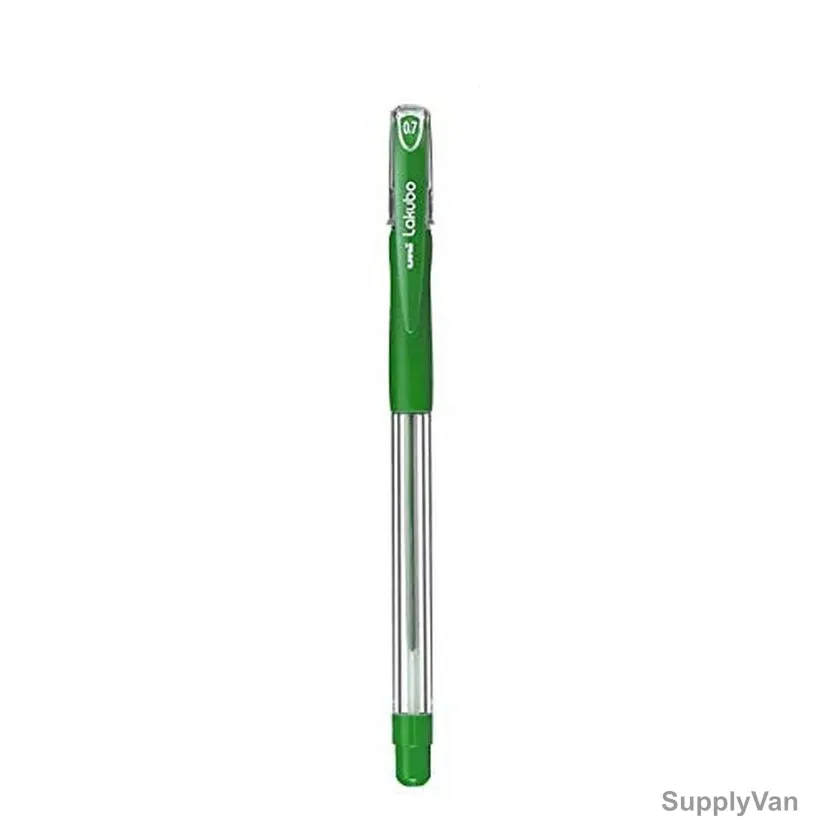 Uni-Ball Ballpoint Pen, SG100F, Lakubo, 0.7MM, Green, 12 Pcs/Pack