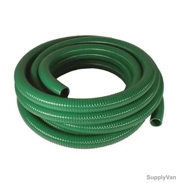 Suction Hose, 2 Inch Dia x 25 Yards Length, Green