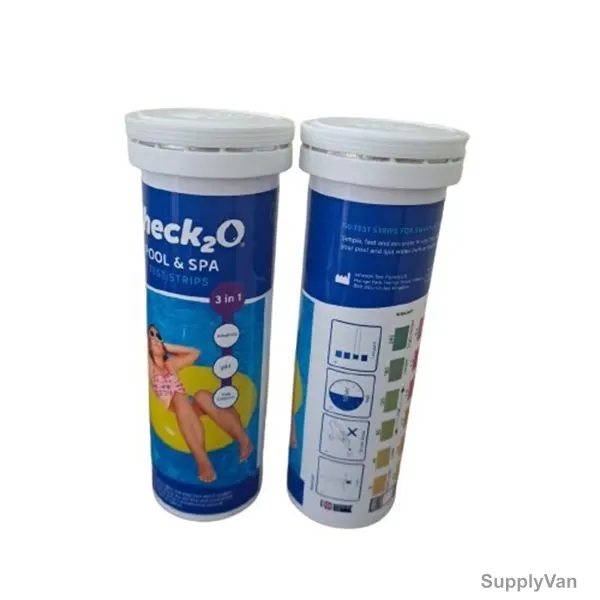 Johnson 3 in 1 Pool and Spa Test Strip, 303.001, Check2O, 50 Strips/Pack — image 1