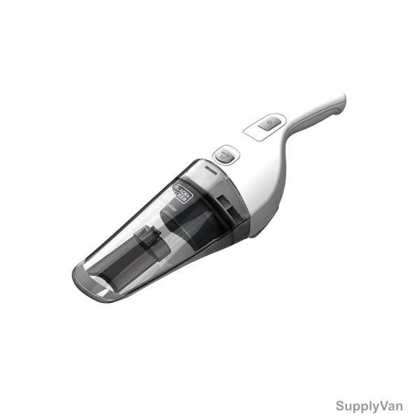 Black and Decker Cordless Vacuum Cleaner, NVB215WN-B5, 3.6Wh, 0.37L, White and Grey — image 1
