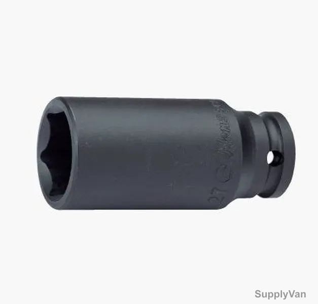 Hans 6 Point Deep Impact Socket, 88300A, 1 Inch