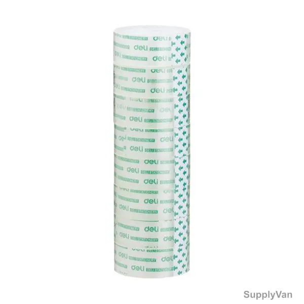 Deli Office Tape, E30064, Acrylic Adhesive, PK8