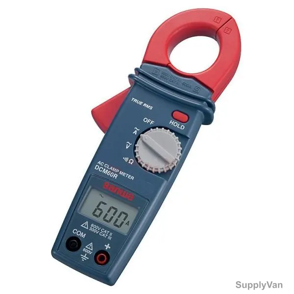 Sanwa Clamp Meter, DCM60R, 25MM Jaw, 600VAC