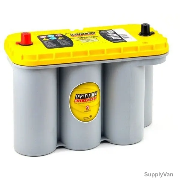 Optima YellowTop Spiralcell AGM Starter Battery, YT-S-5-5, 12V, 75Ah, 975A — image 1