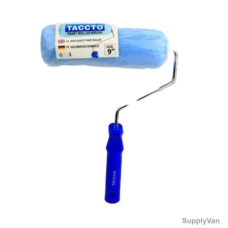 Taccto Paint Roller, 9 Inch, Blue