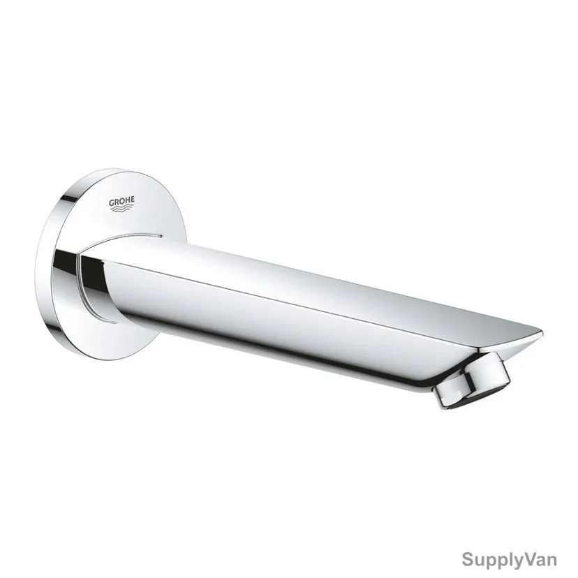 Grohe Wall Mounted Bath Spout, 13255001, Baucosmopolitan, Metal, 171MM Length, Starlight Chrome Finish — image 1