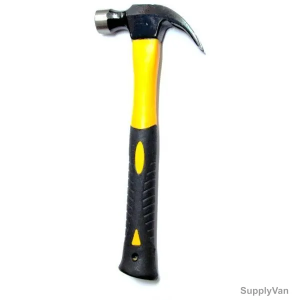 Anant Fiber Handle Hammer, Yellow and Black