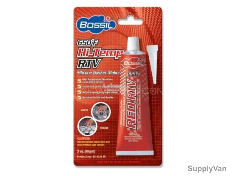 Bossil Gasket Maker, BS-8026BRS, Red, 32g