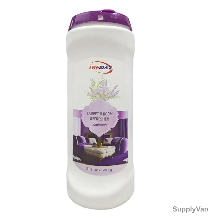 Tremax Carpet and Room Odor Eliminator Powder, Lavender, 600GM — image 1