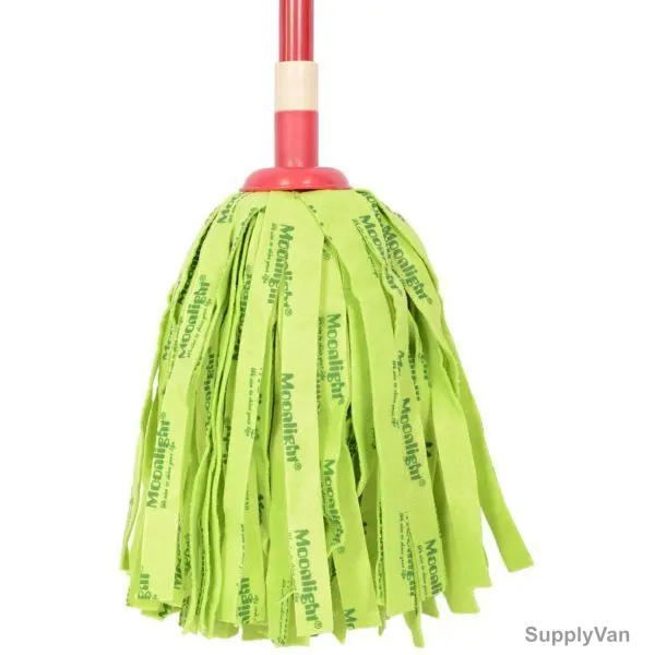 Moonlight Cotton Mop With Handle, 53283, Red