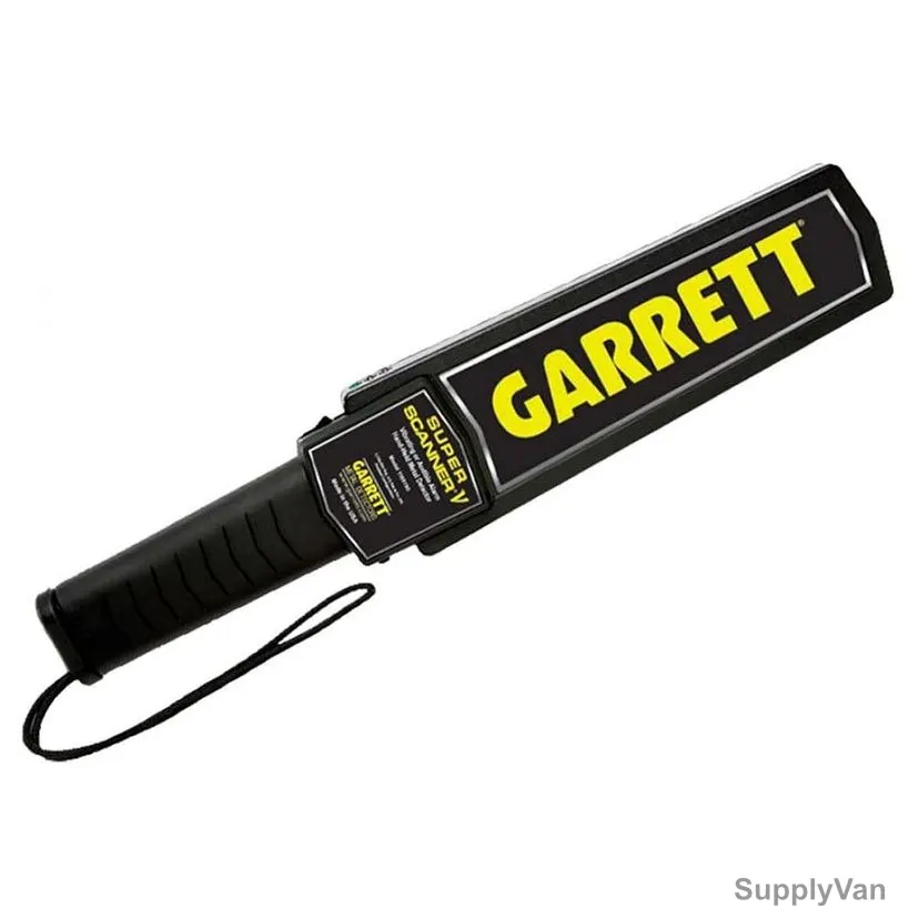 Garrett Hand-Held Metal Detector, 1165190, Super Scanner V, 2 kHz, Black — image 1