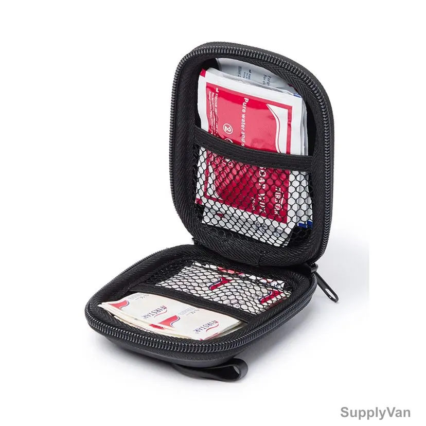3W Smart First Aid Kit, 3W-9736, 13CM Length x 9.5CM Width, Black — image 1
