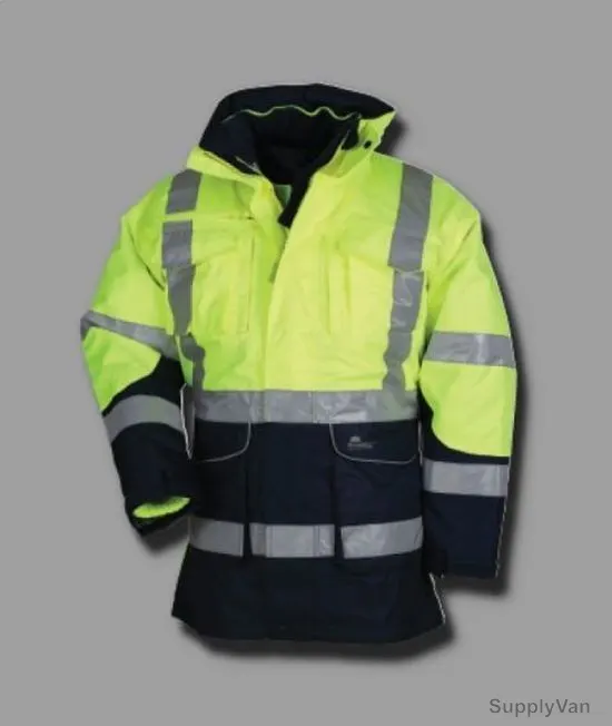 Vizwell 3 in 1 Jacket, VWJK05-B, Yellow, S