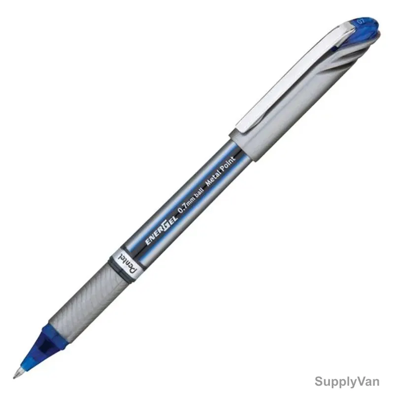 Pentel Energel Roller Gel Roller Pen, PE-BL27-CH, 0.7MM Tip, Blue, 12 Pcs/Pack