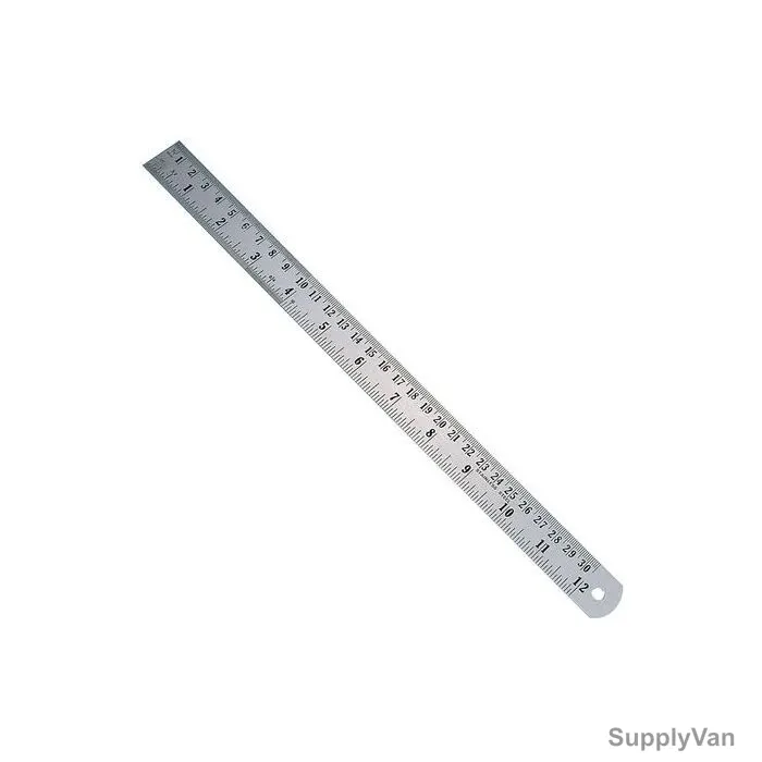 Clarke Steel Ruler, SR6C, 6 Inch