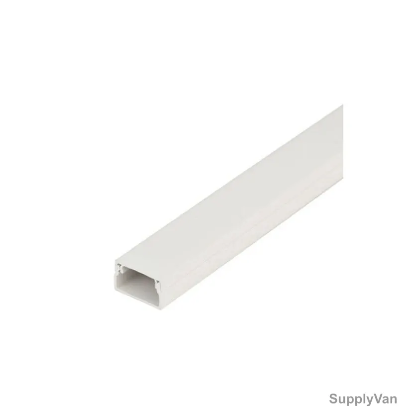 Sticker Trunking, PVC, 25 x 16MM, White