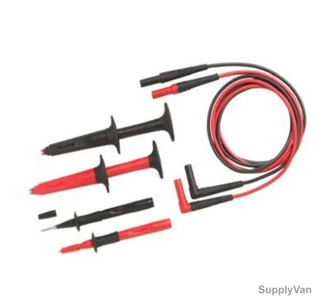 Fluke Industrial Test Lead Set, TL220-1, SureGrip, For Digital Multimeter