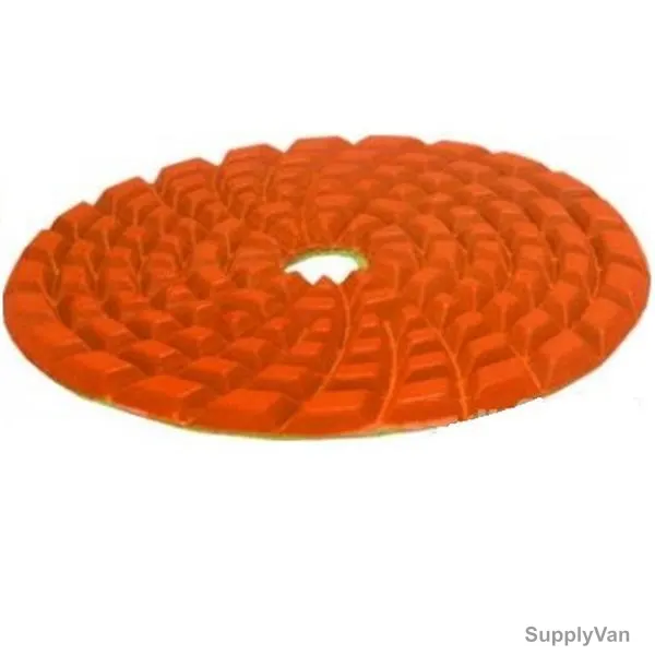 Makita Diamond Polish Pad, D-15609, Grit 200, 100MM, Orange
