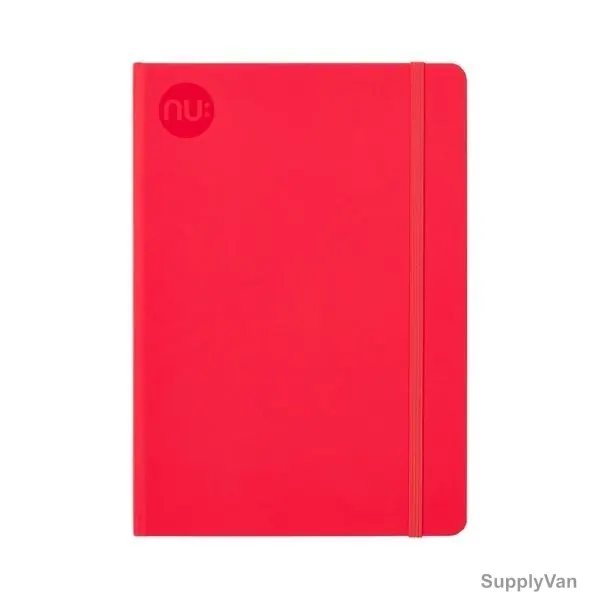Nuco Journal Spectrum Notebook, NUJSA5R, A5, A5, 80 gsm, 160 Pages, Red